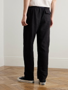 Vilebrequin - Pacha Straight-Leg Linen Drawstring Trousers - Black