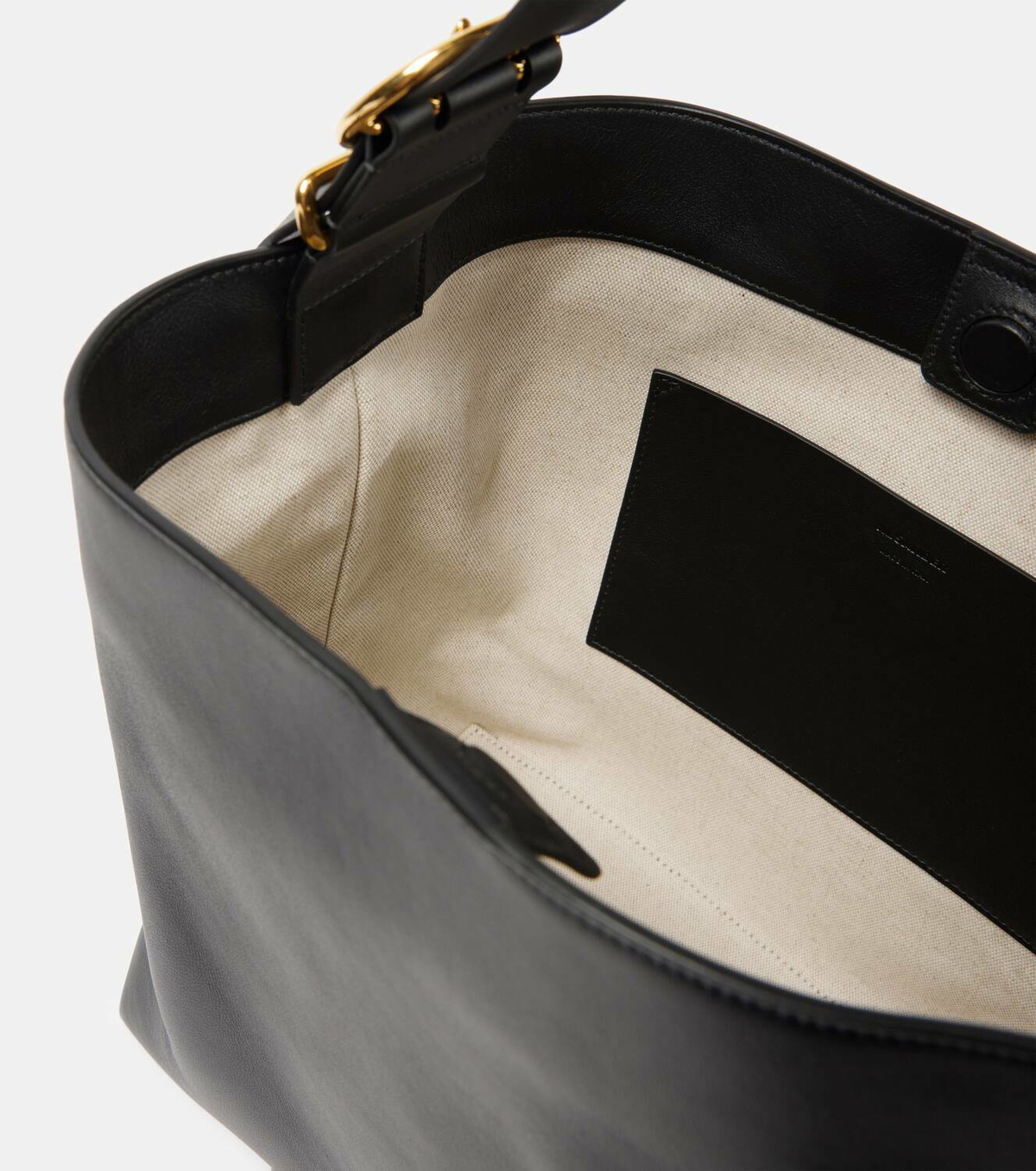 Jil Sander Folded Medium leather tote bag Jil Sander