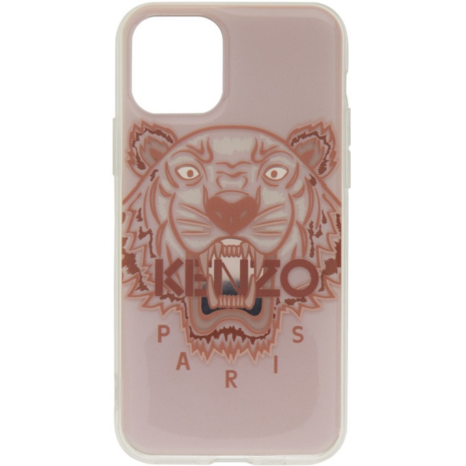 Photo: Kenzo Pink 3D Tiger Logo iPhone 11 Case