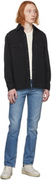 TOM FORD Black Denim Leisure Shirt