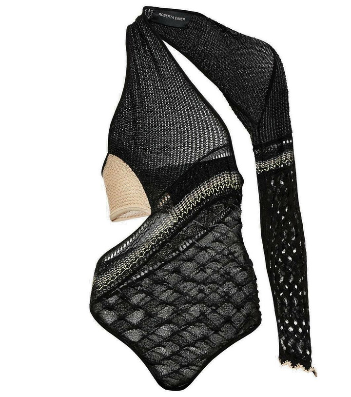 Photo: Roberta Einer Dina asymmetric knit bodysuit