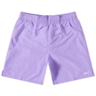 Nike Swim Men's 7" Volley Short in Atomic Violet