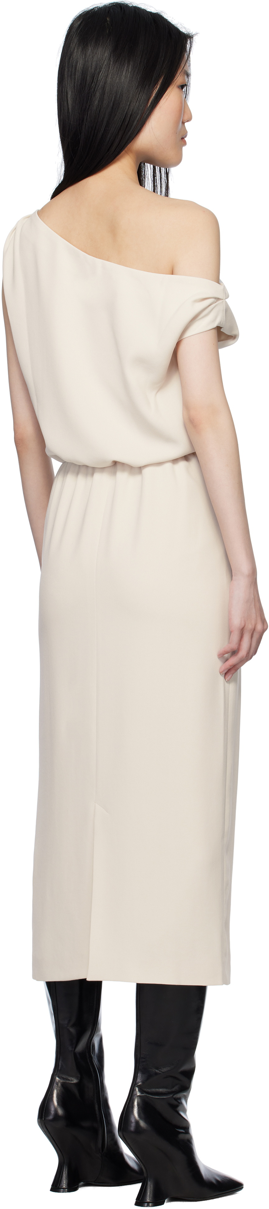 16Arlington Off-White Kira Midi Dress