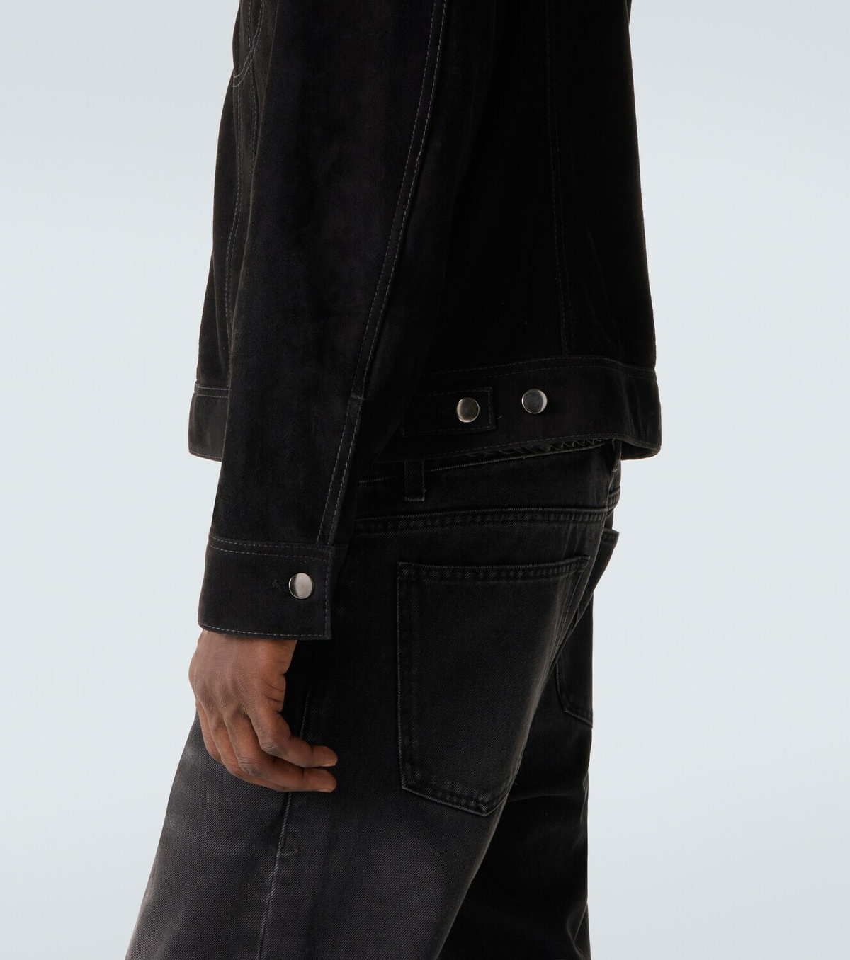 Studio Nicholson x Aaron Levine Boston suede jacket