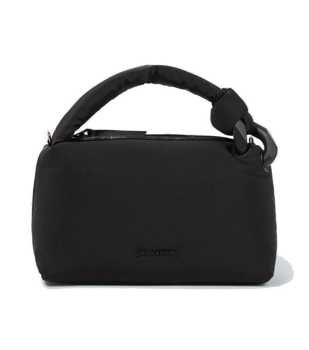 JW Anderson Black The 'JWA' Corner Crossbody Bag JW Anderson
