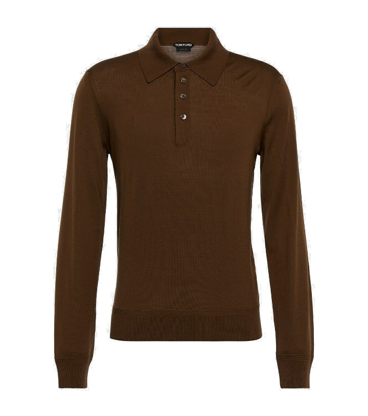 Photo: Tom Ford Wool polo top