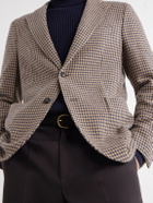 Slowear - Incotex Houndstooth Virgin Wool Blazer - Neutrals