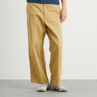 Beams Boy Women's Wide Chino Pants in Beige