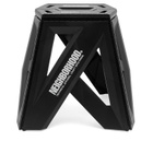 Neighborhood Men's Logo Foldable Chair in Black 