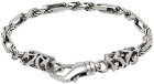 Emanuele Bicocchi Silver Figaro Rope Chain Bracelet