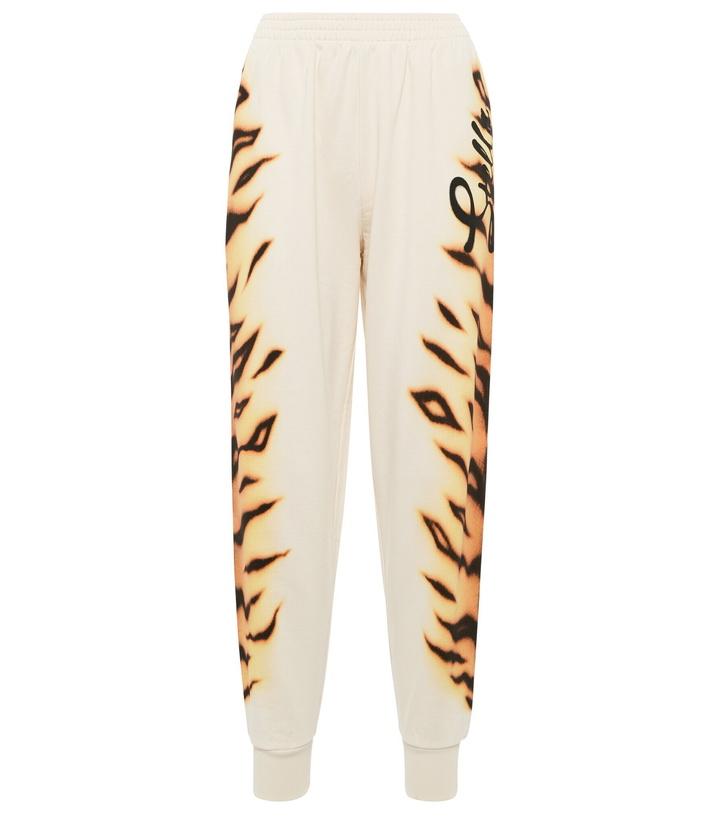 Photo: Stella McCartney - Printed cotton jersey sweatpants