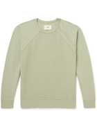 Folk - Rework Rivet Cotton-Jersey and Terry Sweatshirt - Green