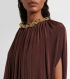 Xu Zhi Embellished draped minidress