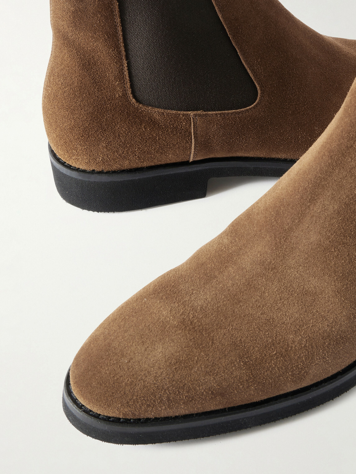 TOM FORD - Owen Suede Chelsea Boots - Brown