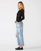 Steve Madden Sierra Knit Top in Black