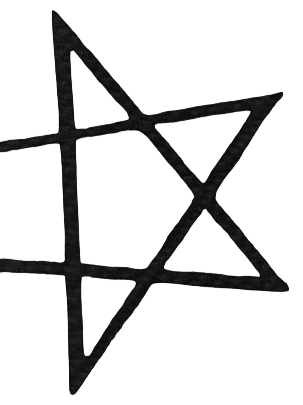 Rick Owens Beach Towel pentagram Rick Owens