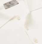 Canali - Cotton Polo Shirt - White