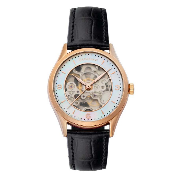 Photo: Thomas Earnshaw Isabella Automatic White Dial Ladies Watch ES-8236-05