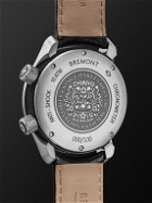 Bremont - MBII King Charles III Limited Edition Automatic 43mm Stainless Steel and Leather Watch, Ref. No. MBII-KCLE-BK-R-S