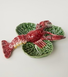 Bordallo Pinheiro Cabbage With Lobsters Small appetizer plate