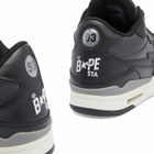 A Bathing Ape Men's Clutch Sta #1 Mid Sneakers in Black