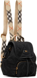 Burberry Black Mini Horseshoe Backpack​
