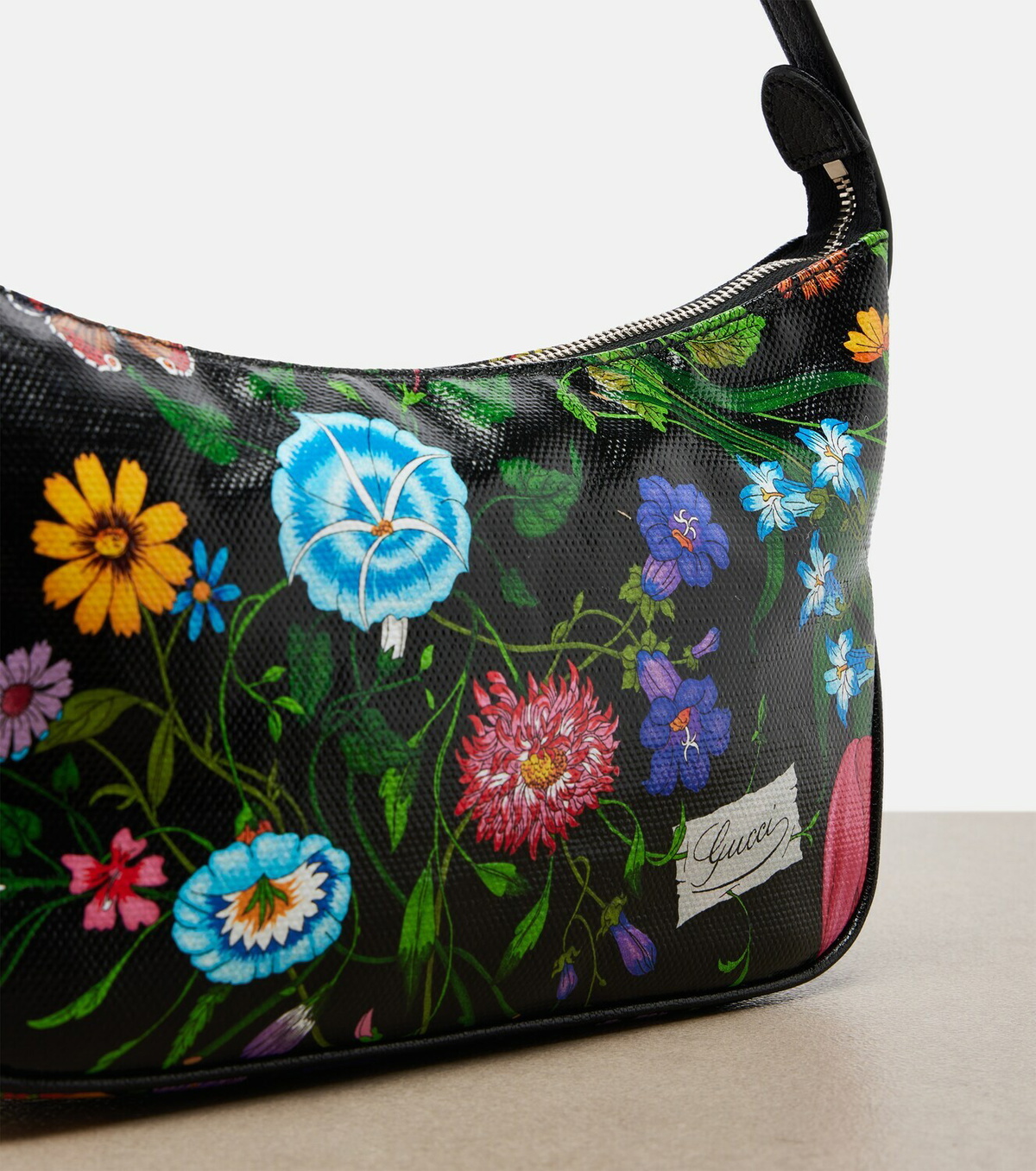 Gucci Lady Lunetta Small canvas shoulder bag
