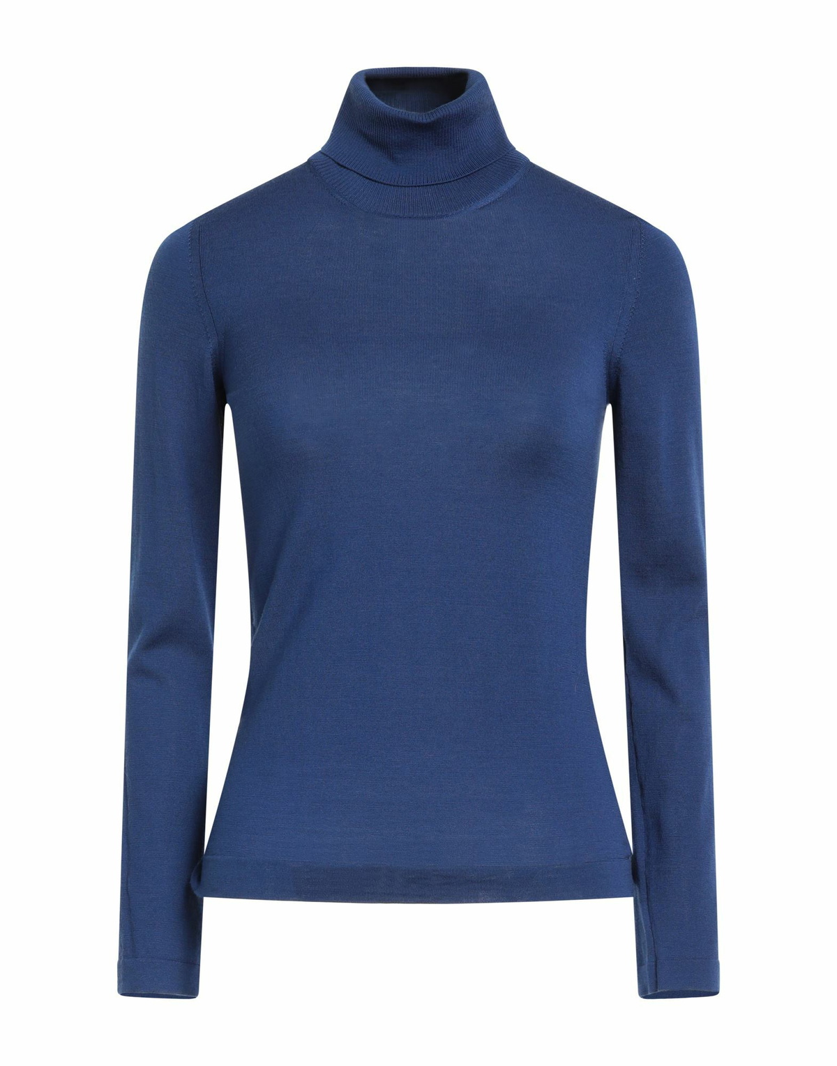 Goes Botanical Womens Turtleneck in Navy