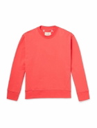 Folk - Anniversary Organic Cotton-Jersey Sweatshirt - Red