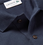 Lacoste - Cotton-Piqué Polo Shirt - Blue