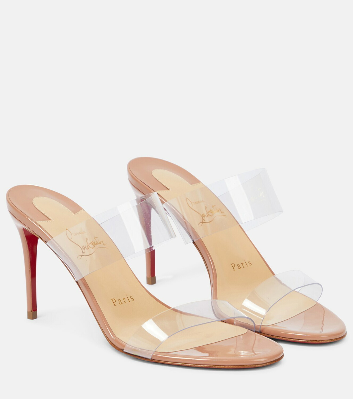Shoes, Just Nothing Christian Louboutin Slide Sandal Red