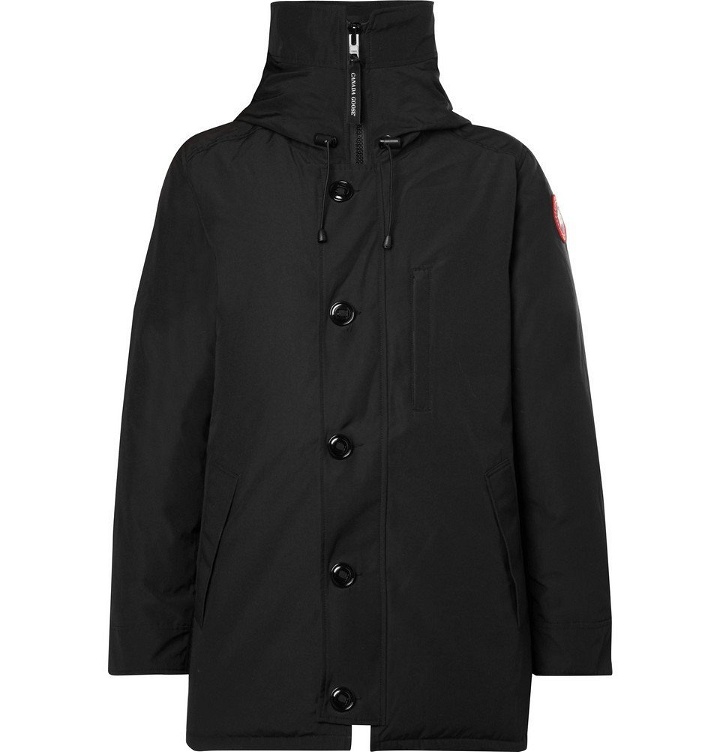 Photo: Canada Goose - Chateau Shell Hooded Down Parka - Men - Black