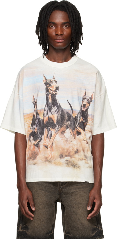 Photo: Represent Off-White Western Dobermans T-shirt