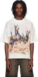 Represent Off-White Western Dobermans T-shirt