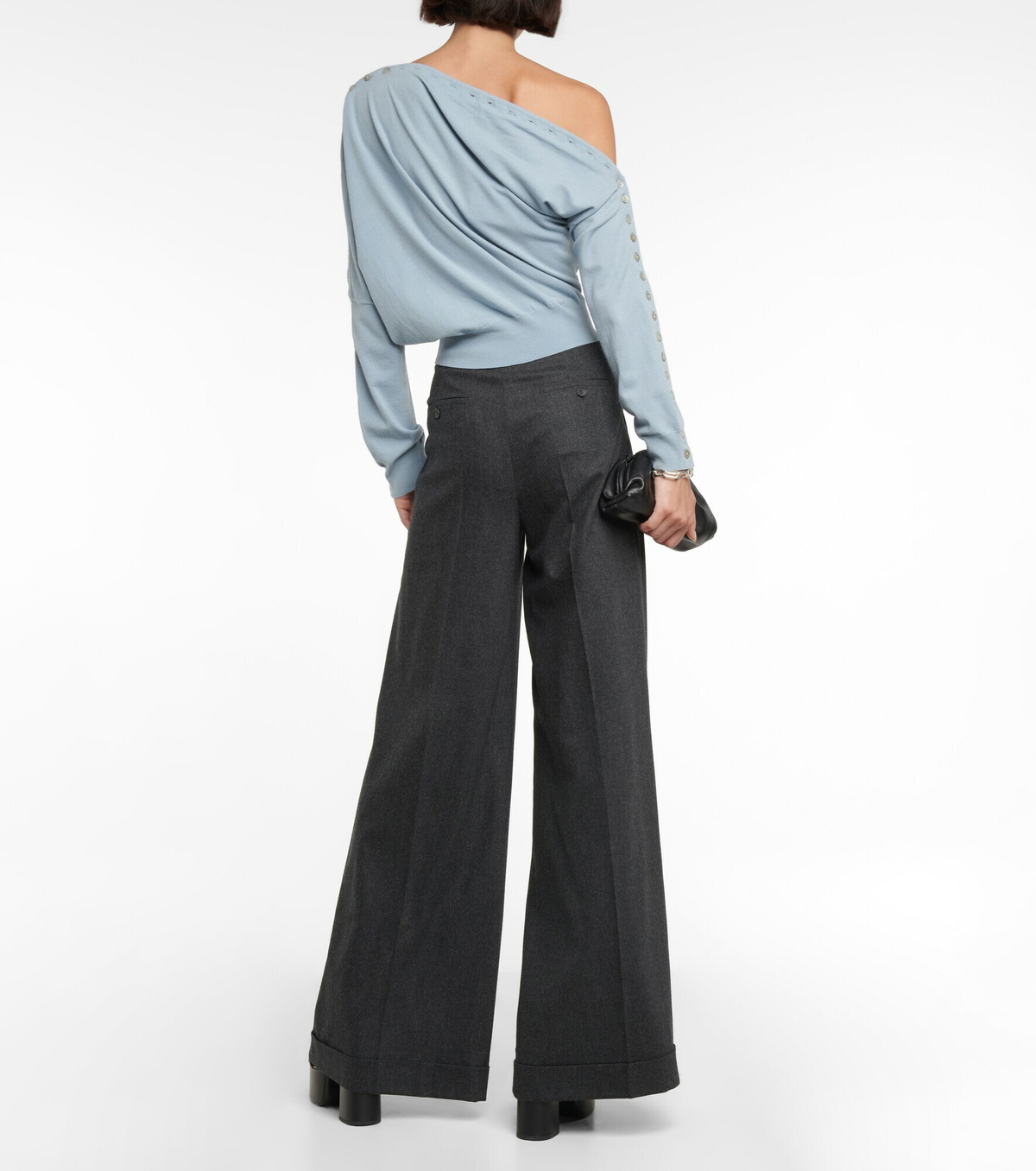 Altuzarra - Cragen one-shoulder wool-blend sweater Altuzarra