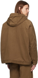 Solid Homme Brown Padded Jacket