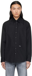 Dsquared2 Black Printed Shirt