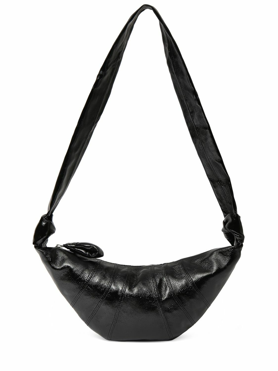 Photo: LEMAIRE - Small Croissant Coated Cotton Crossbody
