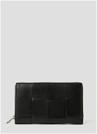 Bottega Veneta - Intreccio Wallet in Black