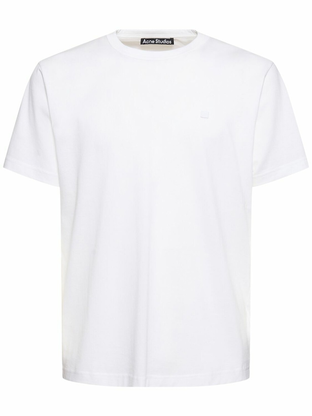Photo: ACNE STUDIOS Nash Face M Short Sleeve Regular T-shirt