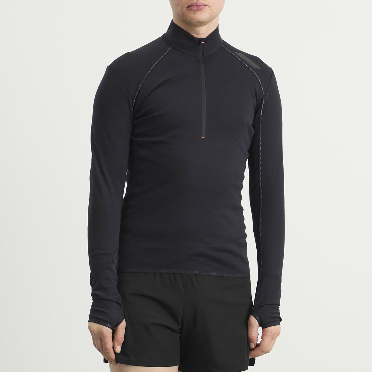 SOAR Men's Men's WoolTech Top in Black