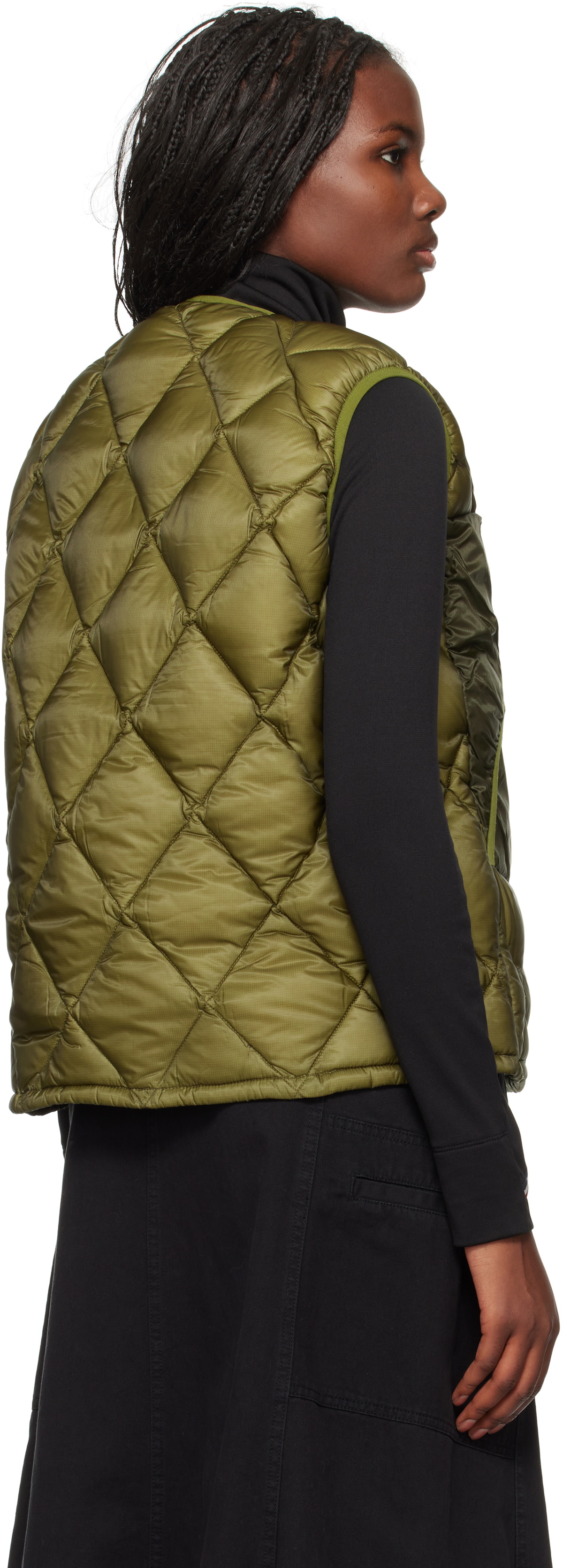 ROA Khaki Light Down Vest