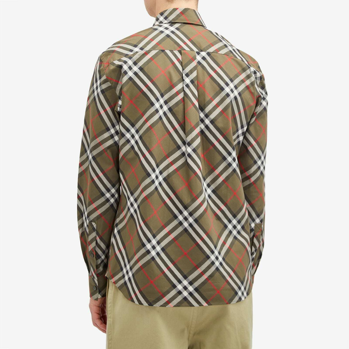 knee length dresses for ladies Burberry 'Check' Shirt