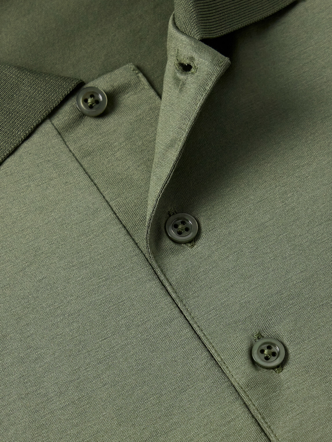 Charvet - Cotton-Sateen Polo Shirt - Green