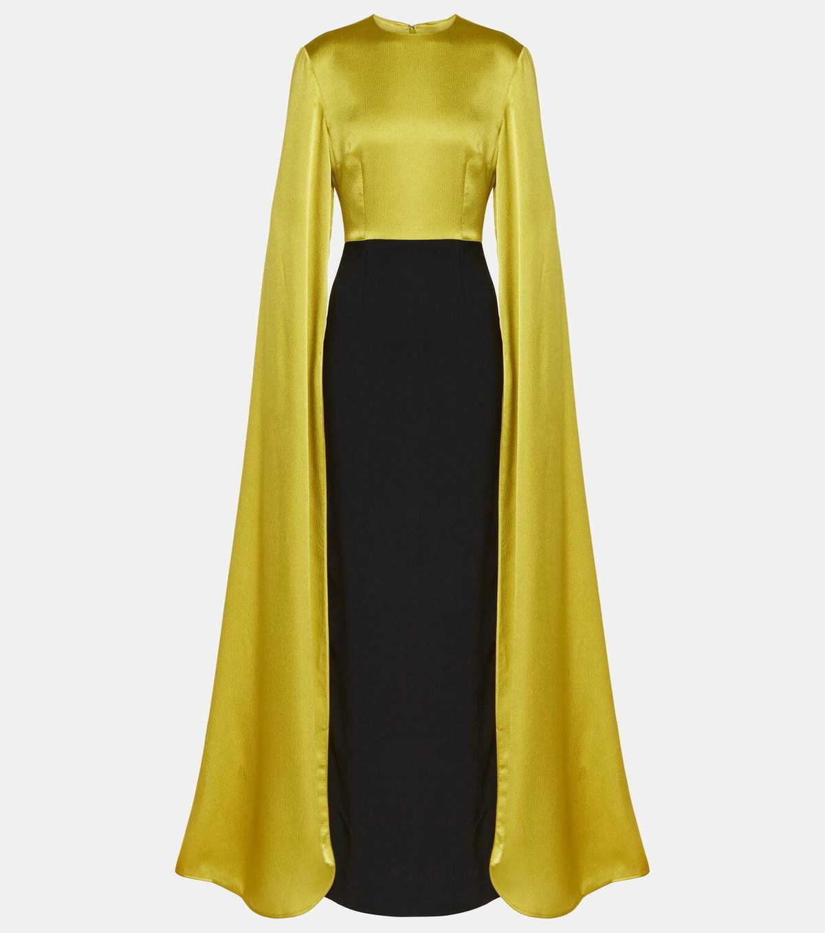 Solace London Adley crêpe gown