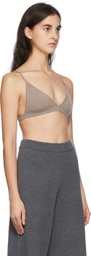 Joseph Brown Stretch Cashmere Bralette