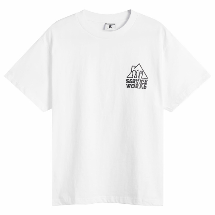 Photo: Service Works Men's Home Comforts T-Shirt in White