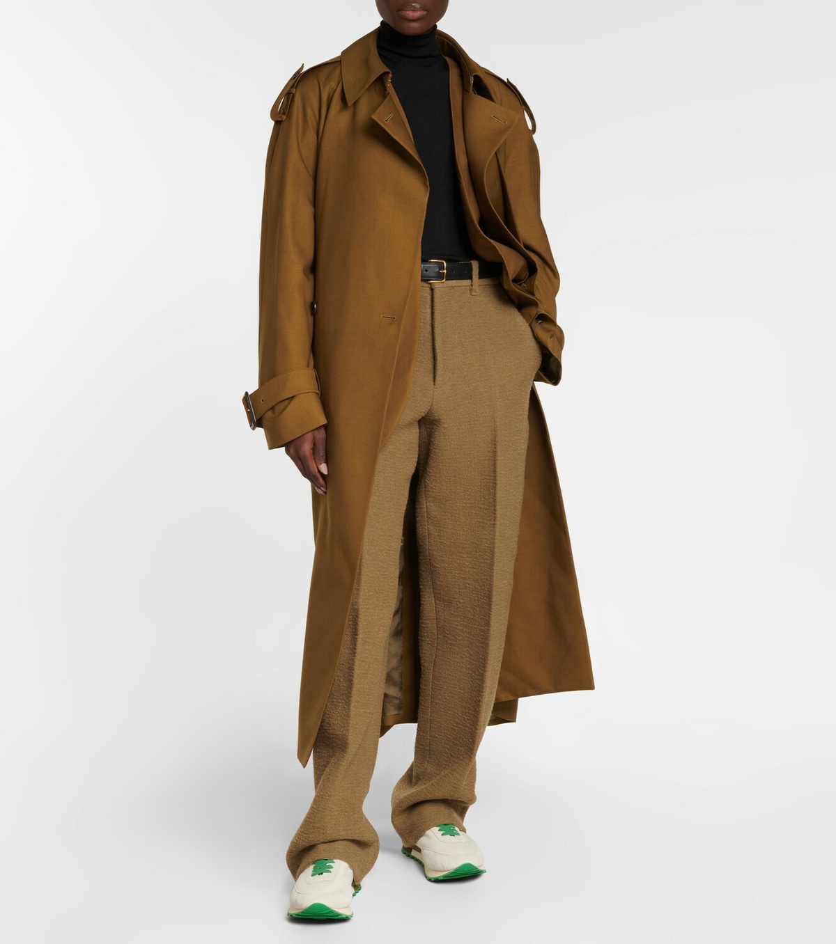The Row - Yeli wool-blend trench coat The Row
