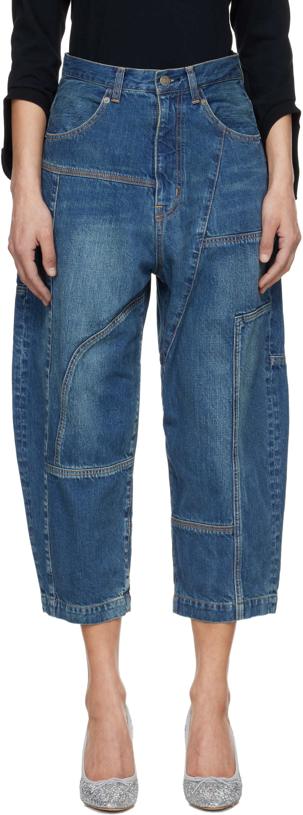 UNDERCOVER Blue UP1F1503-2 Jeans