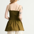 Faithfull The Brand Women's Araceli Mini Dress in Olive